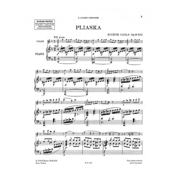 Pliaska Violoncelle-Piano
